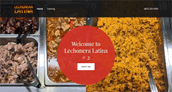 Desktop Screenshot of lechoneralatina.net