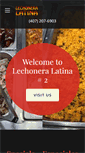 Mobile Screenshot of lechoneralatina.net